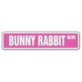 thumbnail image 1 of SignMission SS-Bunny Rabbit 4 x 18 in. Bunny Rabbit Street Sign, 1 of 1