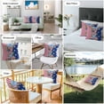 thumbnail image 6 of Waterproof Throw Pillow Covers Set of 2, 26x26 Inch 4th of July Decorative Pillowcases Outdoor Pillow Slip Cushion Covers Set for Couch Tent Independence Day Red Blue Stars Striped, 6 of 7