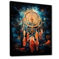 thumbnail image 2 of Designart "Symbolic Journey Dream Catcher painting III" Dream Catcher Floater Framed Wall Art Print, 2 of 7