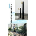 thumbnail image 7 of 304 Stainless Steel Vertical Garden Water Column Freestanding Hose Stand with Lock Faucet, Outdoor Antifreeze Faucet Dispenser Hydrant Water Feature Fountain, for Irrigation, 7 of 7