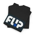 thumbnail image 3 of Flip Skateboards Skate Classic 90s Block Design T Shirt Colors Navy White - Black / L, 3 of 4