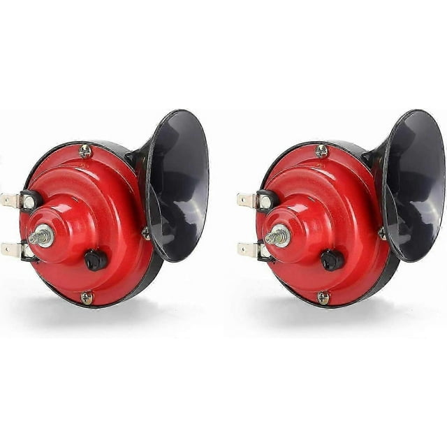 300DB super train horn 1 pair 12V 300DB super train horn for trucks SUV car boat electric horn motorcycle horn popular
