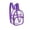 🥝 Purple_Hot#223, variant on Clear Mini Backpack Transparent PVC Small Backpack - Stadium Event Approved Design, Waterproof Construction,Functional Mini Size, Versatile Travel Concert Sports Bag