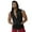 Black, variant on Glisme Men Casual Fitness Casual Double Zipper Tank Tops Sleeveless Vest Top Male Streetwear Cami Shirts