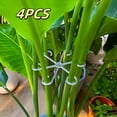 thumbnail image 2 of 4-piece Set of Plant Stem Support Clips, Horticultural Plant Turtle Back Bamboo Support Fixator, Hydroponic Tree Branch Fixation, 2 of 6