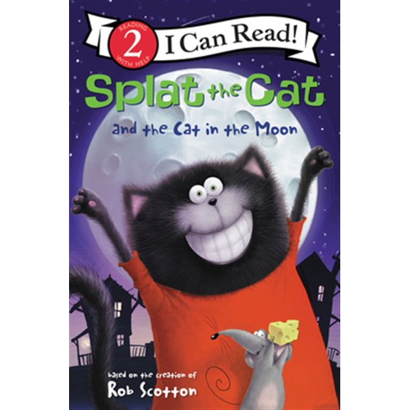 Pre-Owned Splat the Cat and the Cat in the Moon (Paperback) 0062697110 9780062697110