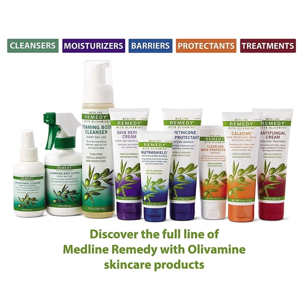 Medline Remedy Olivamine Calazime Barrier Skin Protectant Paste