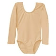 thumbnail image 4 of Dancina Cotton Kids Long Sleeve Leotard for Girls, 4 of 6