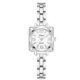 thumbnail image 1 of Reloj analógico de cuarzo clásico LVPAI para mujer con esfera de moda plata blanco, 1 of 1