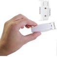 thumbnail image 2 of KAIYANG Puerta de almacenamiento para caravana de 2 piezas, puertas para equipaje, accesorios para caravana, cerradura de puerta, clip de puerta, blanco, 2 of 5