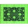 thumbnail image 1 of Ahgly Company Indoor Rectangle Oriental Green Industrial Area Rugs, 3' x 5', 1 of 4