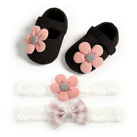 

Infant Baby Boys Girls Slippers Cozy Fleece Booties Soft Bottom Warm Cartoon Socks Newborn Crib Shoes