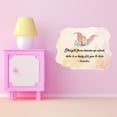 thumbnail image 3 of Watercolor Decal Here Is A Baby For You To Love Bedroom Wall Decal for Children Inspirational Quotes Pink Watercolor Art Cute Themed Room - Size: 10 In x 8 In, 3 of 5