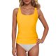 thumbnail image 1 of MKLEKYY Trajes De Baño Mujer Completo Women Lace Up Swimwear Tops Underwire Full Coverage Bikini Top Push Up Swim Crop Top Tie Back Bathing Suit Tops, 1 of 5