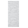 thumbnail image 4 of VIFERR Etiqueta de la Pared patrón de ladrillo Blanco único Papel Tapiz Sala de Estar Dormitorio Restaurante Adhesivo de Pared, 4 of 8
