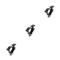 thumbnail image 4 of Gancho de luz de escenario Cateissary servicio pesado ajustable metal plateado Negro, 4 of 6