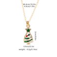 thumbnail image 4 of Adorno de campana de collar navideño Bastón de alce navideño Colgante de árbol de Navidad de Papá Noel Traje, 4 of 6