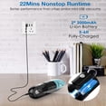 thumbnail image 6 of ELEGIANT Car Vacuum Cordless Handheld Vacuum Cleaner with USB Charging, Powerful Suction For Home & Auto, 6 of 9