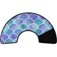 thumbnail image 2 of Colorful Mermaid Soft Cat Dog Recovery Collar Adjustable Cat Cone Wound Healing Protective After Surgery for Dog Cone Collars, 2 of 7
