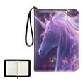thumbnail image 2 of 400 Pockets Trading Cards Album,Card Binder 4-Pocket, Cards Collector Album Holder Fits 400 Cards with 50 Removable Sheets Unicorn with Rainbow Mane, 2 of 6