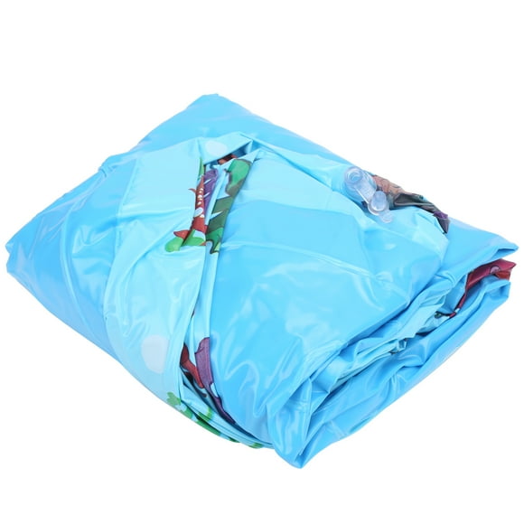 Piscina Inflable, Piscina Portátil de Pvc para Bebés, Piscina Azul Interior Y Exterior Con Barrera Protectora Para Niños