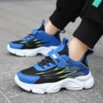 thumbnail image 7 of Zanarzt Girls Tennis Shoes Boys Shoes Kids Tennis School Sneakers Breathable Running Athletic Shoes Blue,US 11, 7 of 7