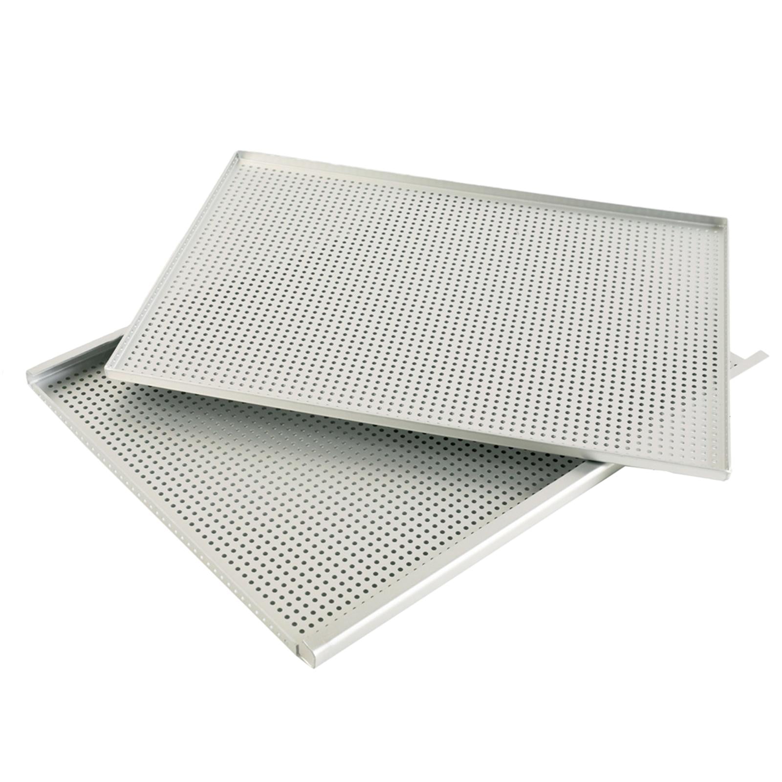 TISHITA 2x Oven Baking Sheet Puff Pastry Baking Tray Easy Clean Sturdy Cake Pan Baking Tool Millefeuille Baking Pan Baking Pan for Bread