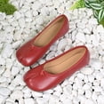 thumbnail image 6 of Ballet Flats Shoes for Women Dressy&nbsp;Dance Class Red Tabi Ballet Slippers, 6 of 8