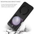 thumbnail image 6 of Dteck for Samsung Galaxy Z Flip 6 Case with Powerful Magnet, Solid Color PC Hard Protective Z Flip 6 Case Compatible with MagSafe Wireless Charger Anti-Scratch Shockproof Phone Case for Galaxy Z Black, 6 of 7