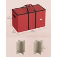 thumbnail image 5 of Caja de almacenamiento de figuras navideñas SONGMICS para figuras de 15 pulgadas, 5 of 5
