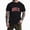 L101-Black, variant on Men's Graphic Tees BROOKLYN Art Fonts Letter Print Crewneck Casual Regular Short Sleeve T-Shirt for Men(L101-Navy,XXL)