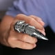 thumbnail image 5 of Anillo abierto para hombre Joyería de mano masculina Anillos de garra Anillo de actividad de dedo completo Anillo de dedo de nudillo gótico punk rock Compatible con hombres (1 unid, 5 of 5