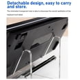 thumbnail image 3 of Keyboard Display Stand, Keyboard Storage Display Stand Acrylic Stainless Steel  For Photo, 3 of 8