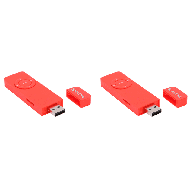 Strip Sport Lossless Sound Reproductor MP3 Compatible Con Tarjeta TF Multimedia () Rojo