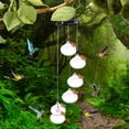 thumbnail image 5 of Outdoor Plastic Hummingbird Feeder with Wind Chime - Hanging Bird Water Feeder for Garden & Yard, Durable Weather-Resistant Patio Bird Feeder, 5 of 5
