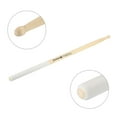 thumbnail image 4 of Wood Drumstick Anti Slip Handle Grip Drum Stick Wrap 7A White 1 Pair for Drumming Musical Instrument Percussion, 4 of 5