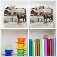 thumbnail image 6 of Horse Farmhouse Storage Basket Large Bin Laundry Boxes Toys Foldable Home Organizer Bag 14.2x10.2x8.3 Inches 1 PC, 6 of 8