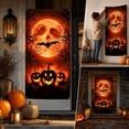 thumbnail image 6 of OCCOA Halloween Door Cover Scary Jack-O-Lantern Skull Hanging Decor for Front Door Porch Entryway Wall Haunted House Halloween Party Gift, A, 6 of 7