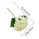 thumbnail image 3 of CaiYueKe Artificial Hydrangea Flowers Fake Silk Wedding Bouquet Centerpiece Home Decor Floral Arrangements for Table Party Church Hotel Decoration Real Touch Lifelike Greenery Bouquets Bulk, 3 of 7