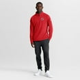 thumbnail image 3 of Men's Fanatics Red New Jersey Devils Authentic Pro Rink Training Quarter-Zip Pullover, 3 of 5