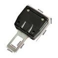 thumbnail image 4 of 2Pcs Universal Car Safety Seat Belt Seatbelt Clip Extender Extention Buckle, 4 of 6
