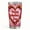 Color-1, variant on Romantic Heart Brushstroke Design Insulated Coffee Mug with Lid & Straw, Stainless Steel Travel Cup for Valentine’s Day Gifts