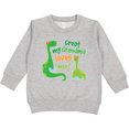 thumbnail image 2 of Inktastic My Great Grandma Loves Me Toddler Sweatshirt, 2 of 4