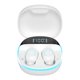 thumbnail image 2 of Sidaley Auriculares 5,0 compatibles con Bluetooth, inalámbricos, impermeables, LED, estéreo, TWS, con micrófono, pequeños auriculares deportivos, Electrónica Blanco, 2 of 6