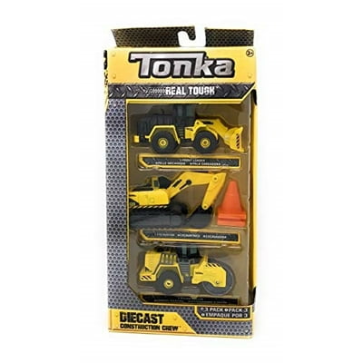 Tonka diecast construction crew 3 pack 2025