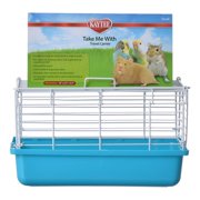 Kaytee Take Me With Travel Center for Small Pets Small (10"L x 5.75"W x 6"H) (2 Pack)