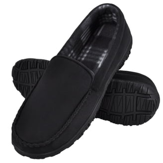 DEER STAGS Mens Brown Shock Absorption Comfort Slipperooz  display picture 1