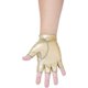 thumbnail image 3 of Guantes de cuero sintético para hombre, estilo steampunk gótico, con medio dedo y cierre de velcro., 3 of 4