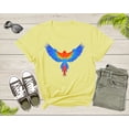 thumbnail image 4 of Cute Flying Colorful Parrot Topic Exotic Bird Art Design T-Shirt Parrot Lover Gift T Shirt for Men Women Kids Boys Girls Graphic Tshirt, 4 of 7