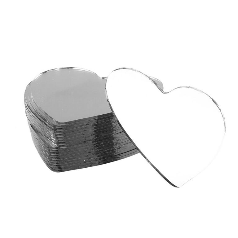 Wholesale Hollowed Heart Shape Mirror 3-Inch Single Grid Polaroid